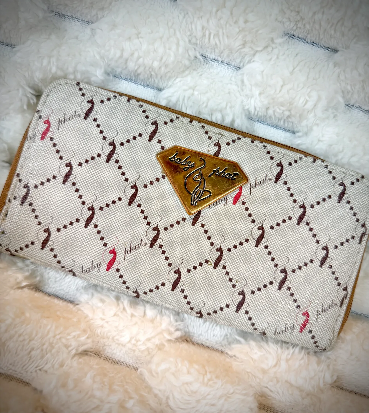 VTG 2000s Baby Phat Wallet - Y2K UrBling Wristlet
