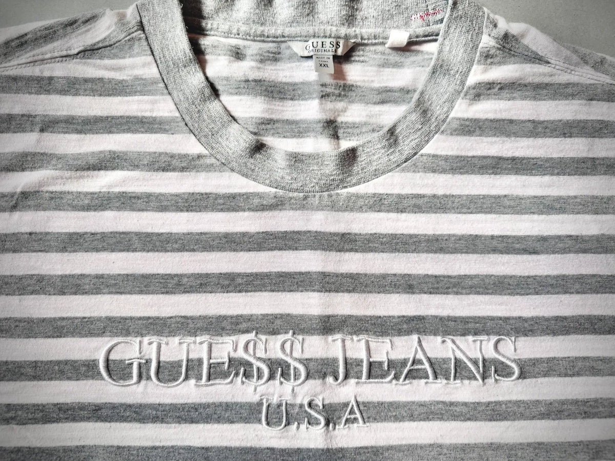 Guess Jeans x A$AP Rocky Collab Tee - Collectible Hip-Hop Streetwear (Men’s XXL)