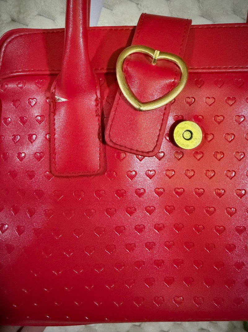 VTG Sanrio Hello Kitty Hearts Purse - Y2K Kawaii Coquette Shoulder Bag