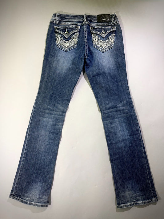 Western Glam Low Rise Bootcut - Grace In LA Denim (Women’s 28)