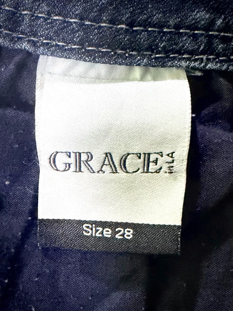 Western Glam Low Rise Bootcut - Grace In LA Denim (Women’s 28)