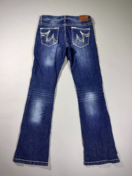 Y2K Low Rise Bootcut w/Contrast Stitching - Miss Me Style (Women’s 5/6)