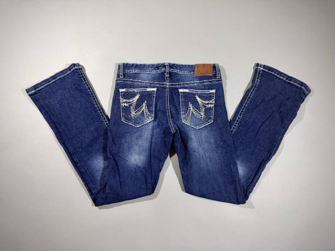 Y2K Low Rise Bootcut w/Contrast Stitching - Miss Me Style (Women’s 5/6)