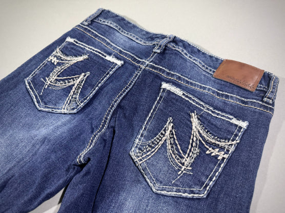 Y2K Low Rise Bootcut w/Contrast Stitching - Miss Me Style (Women’s 5/6)