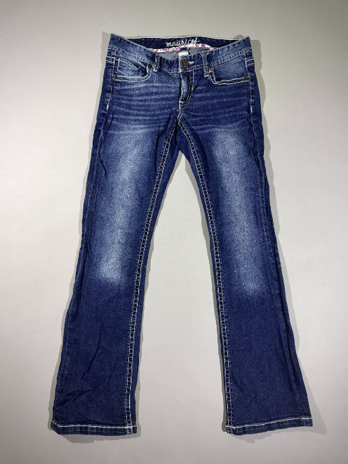 Y2K Low Rise Bootcut w/Contrast Stitching - Miss Me Style (Women’s 5/6)