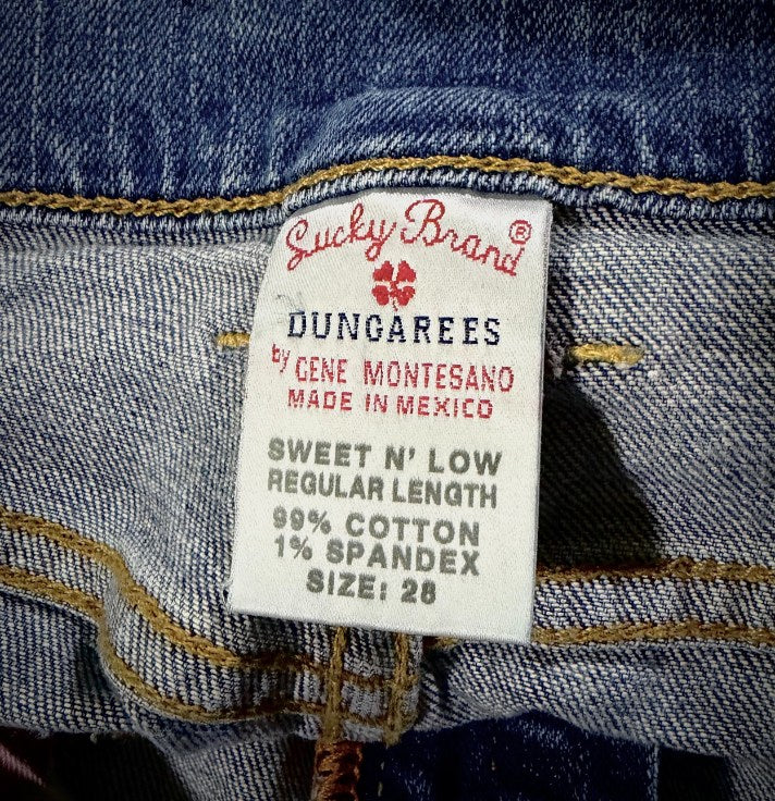 Y2K “sweet n low” Low Rise Bootcut - VTG Lucky Brand Denim (Women’s 28)