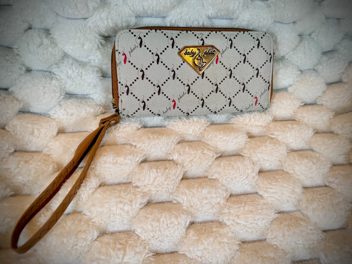 VTG 2000s Baby Phat Wallet - Y2K UrBling Wristlet
