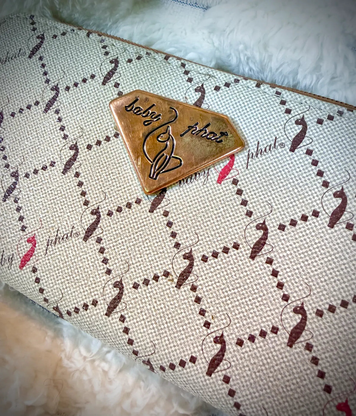 VTG 2000s Baby Phat Wallet - Y2K UrBling Wristlet