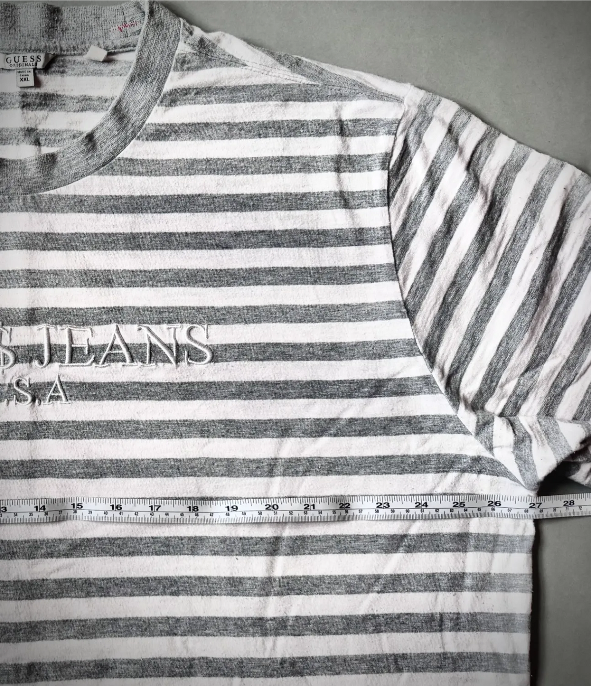Guess Jeans x A$AP Rocky Collab Tee - Collectible Hip-Hop Streetwear (Men’s XXL)