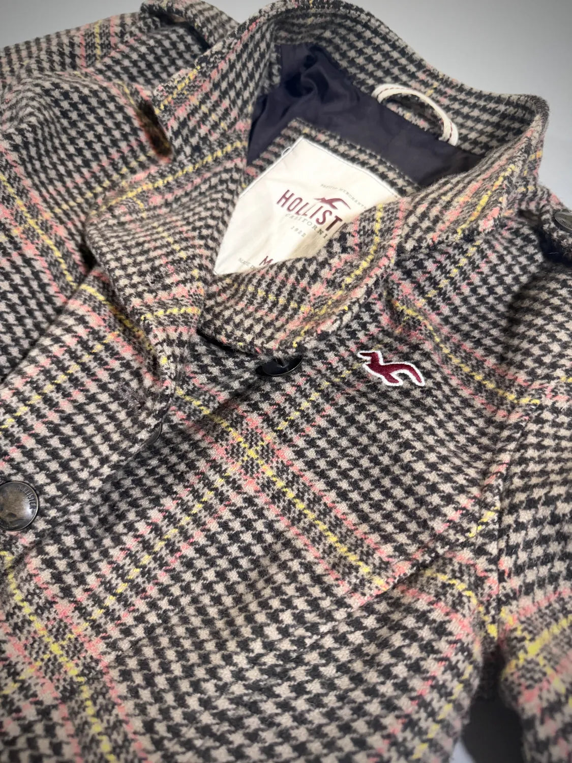 VTG Hollister Wool-Blend Jacket - ‘09 Dark Academia (Juniors’ M)