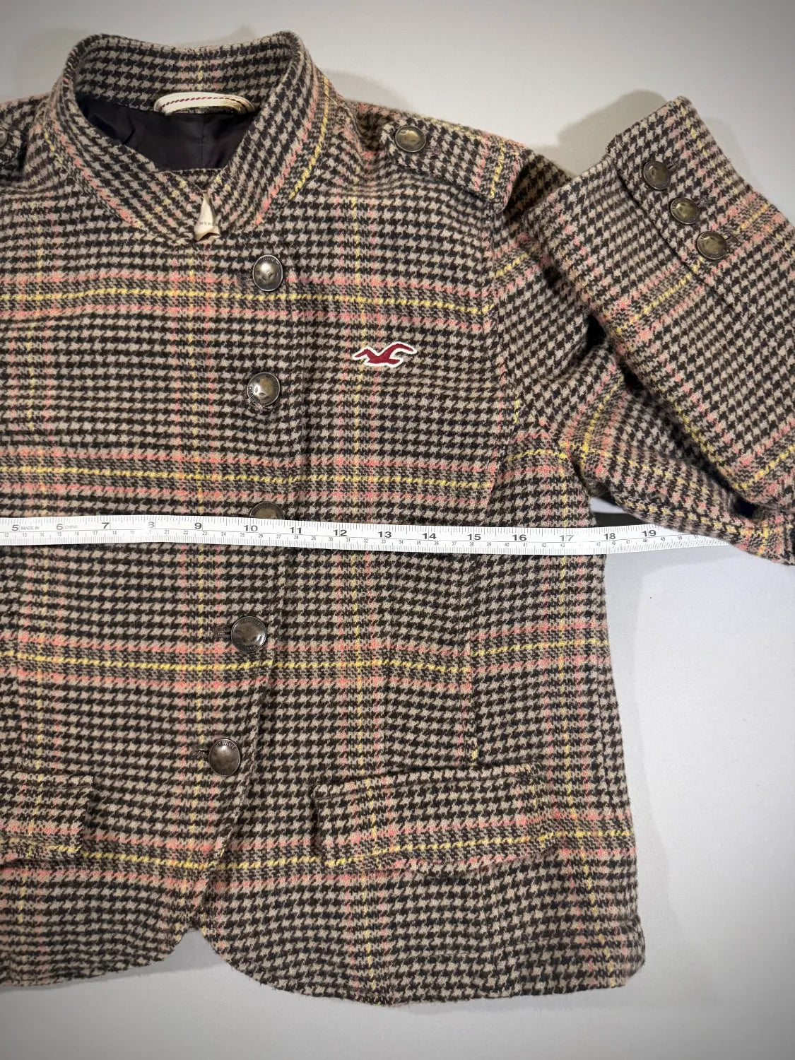 VTG Hollister Wool-Blend Jacket - ‘09 Dark Academia (Juniors’ M)