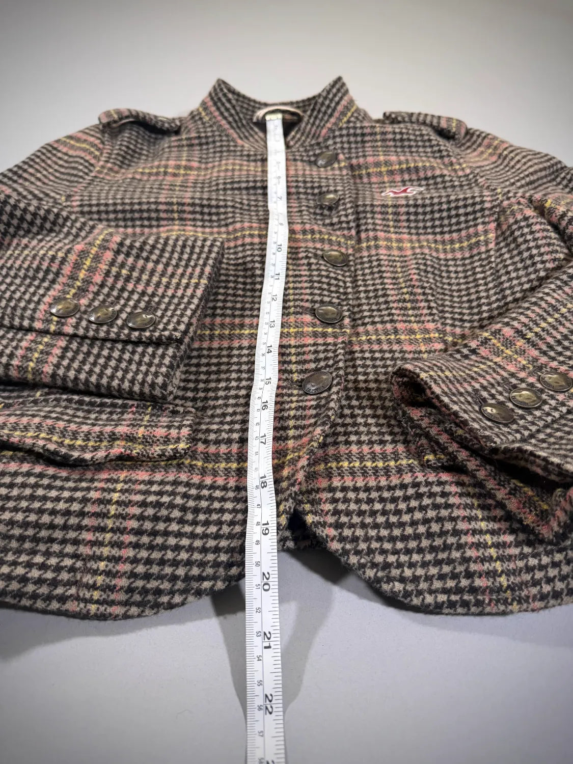 VTG Hollister Wool-Blend Jacket - ‘09 Dark Academia (Juniors’ M)