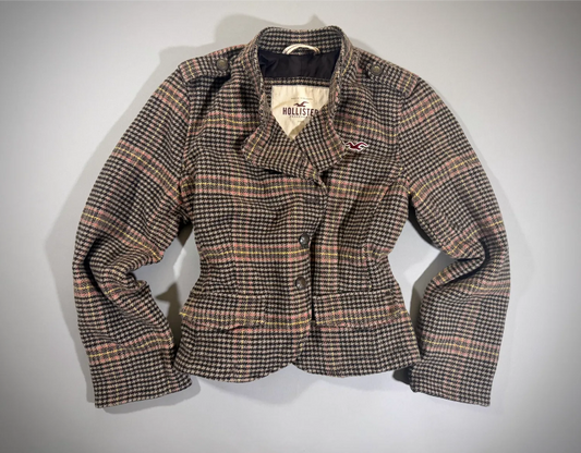 VTG Hollister Wool-Blend Jacket - ‘09 Dark Academia (Juniors’ M)