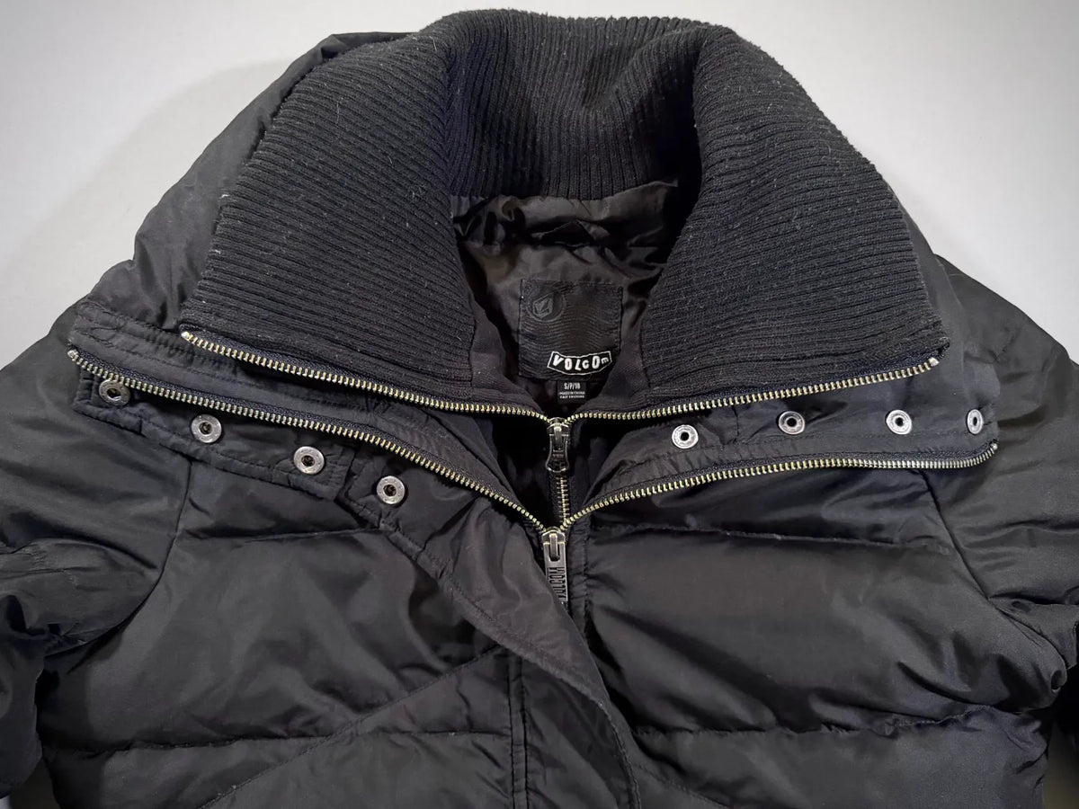 Volcom Down-Filled Puffer Jacket - Layered Winter Outerwear (Women’s S)