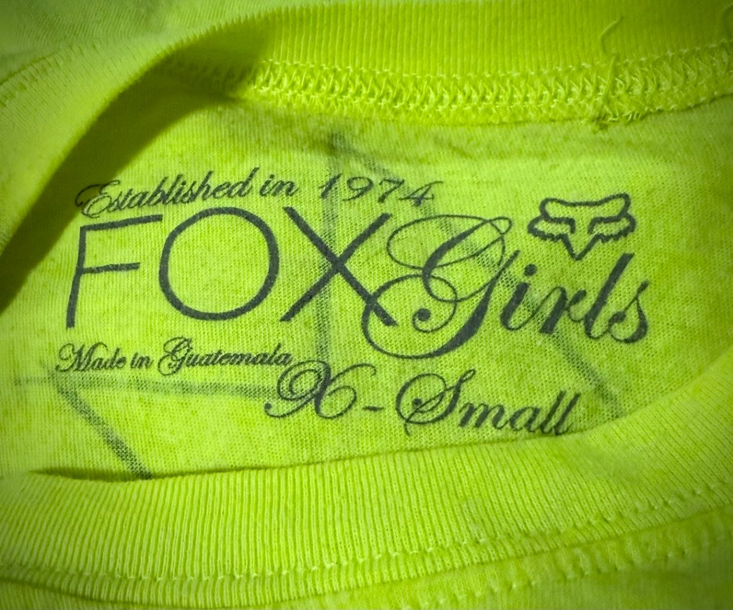 2006 Fox Racing Neon Tee - Y2K Moto (Women’s XS)