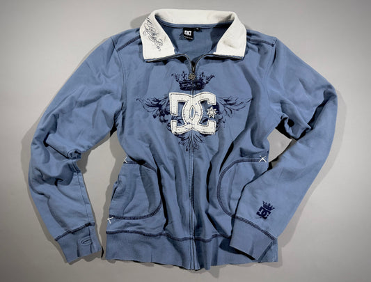 VTG & RARE! ‘06 DC Shoes Track Jacket - Y2K Skater Girl (Juniors’ XL)