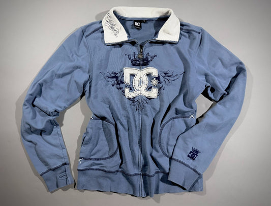 VTG & RARE! ‘06 DC Shoes Track Jacket - Y2K Skater Girl (Juniors’ XL)
