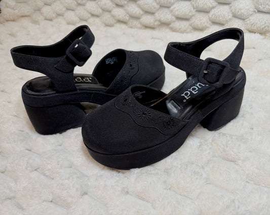 Vintage Mudd chunky Maryjane heels from the 90s