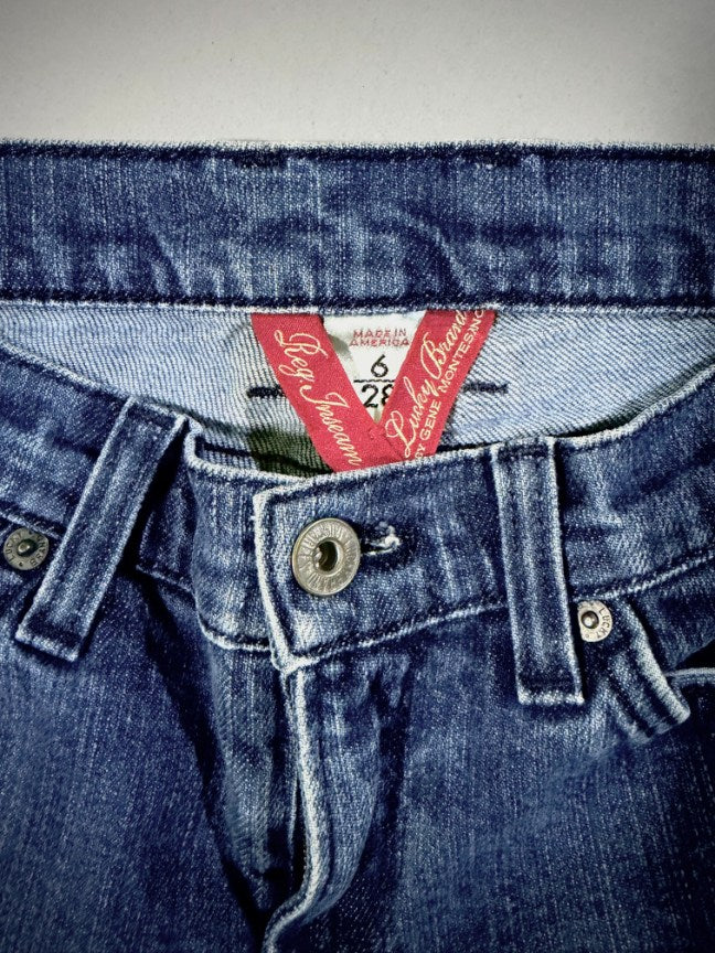 VTG Lucky Brand ‘Zoe’ Jeans - Y2K Low Rise Bootcut Denim (Women’s 6)